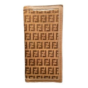 Vintage Fendi Checkbook